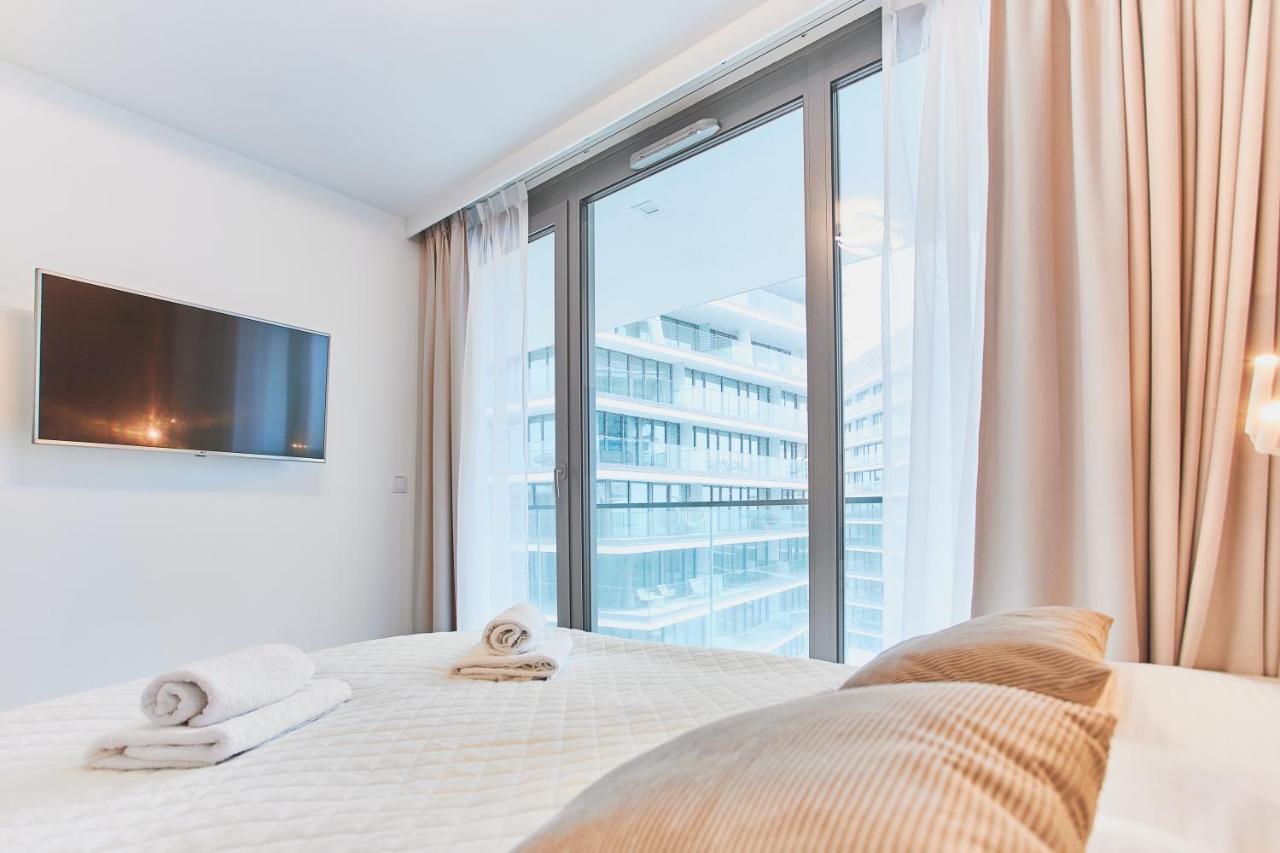 Wave Family Apartment - Sea View Мендзыздрое Экстерьер фото