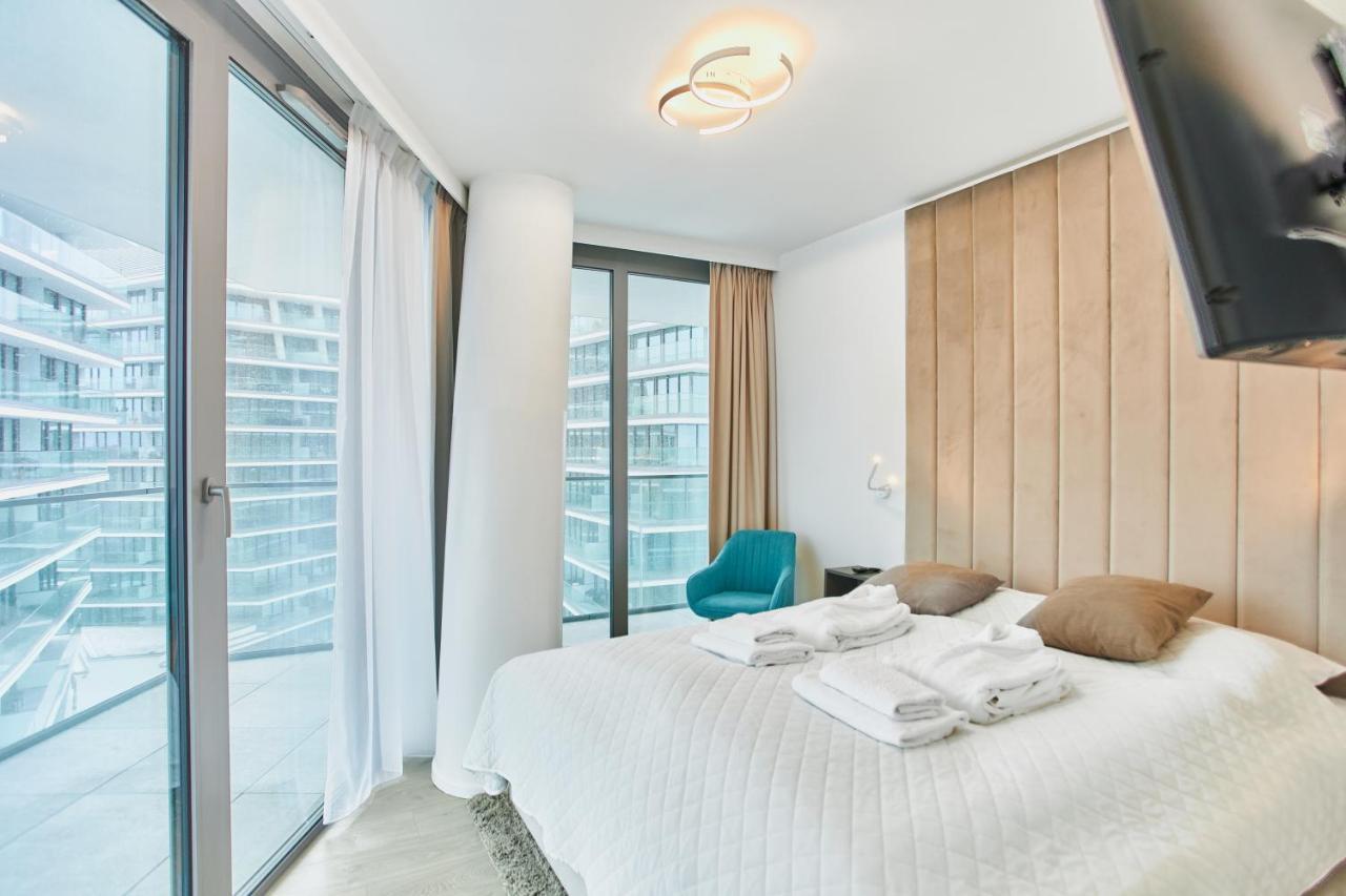 Wave Family Apartment - Sea View Мендзыздрое Экстерьер фото